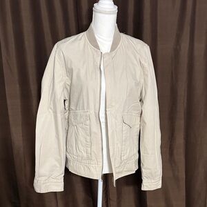 Men’s Cream Bomber Jacket